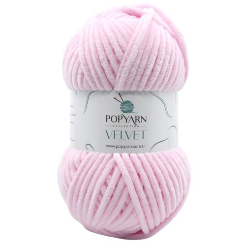 Knitting yarn Velvet B04 - pink